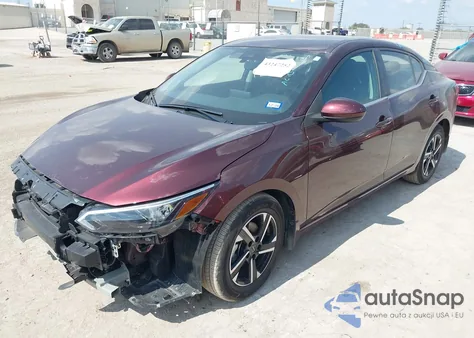 2025 Nissan Sentra Sv из США, поврежденный, VIN 3N1AB8CV1SY264005